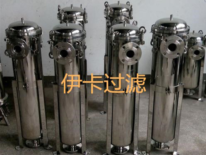 壓縮空氣，制藥蒸餾水，化工試劑用不銹鋼除菌過(guò)濾器
